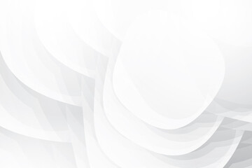 Abstract white and gray color, modern design background with geometric shape. Vector illustration.
