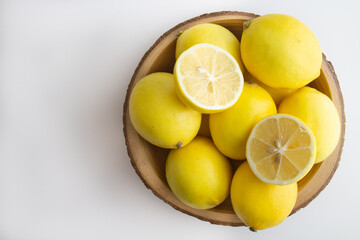 lemon, lemons on the table