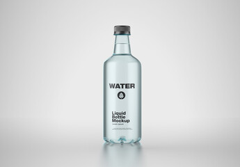 Water Bottle Mockup