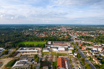 Fototapeta na wymiar Gifhorn, Niedersachsen, von Oben