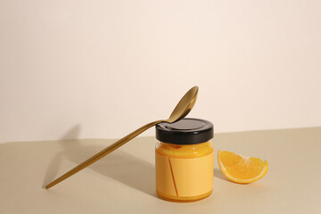 Set of cosmetic glass bottle. Closeup, copyspace. Beauty blogging, salon treatment concept, minimalism brand packaging mock up