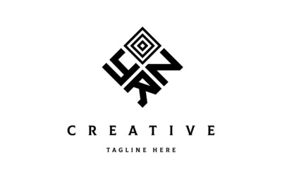 YNR rectangle three latter logo vector