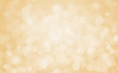 Bokeh yellow gold gradient background for carnival
