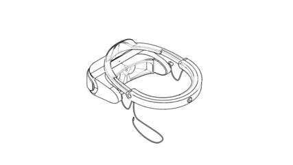 Virtual Reality Headset Illustration