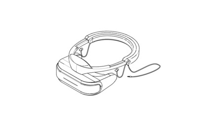 Virtual Reality Headset Illustration
