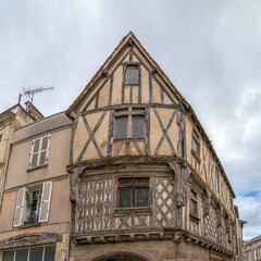 Old House, also called the Lieutenant’s house, protected historical monuments in the town of Cognac, France