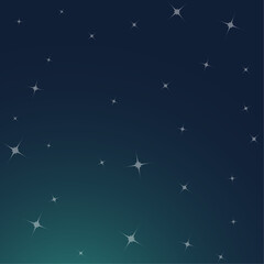 Night starry sky.