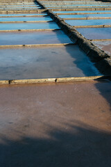 Texture Salt Flats Close-Up