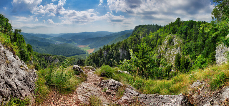 Slovakia - Muranska planina, green mountain landscape