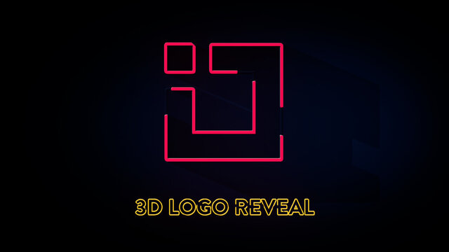 3D Stroke Logo Reveal