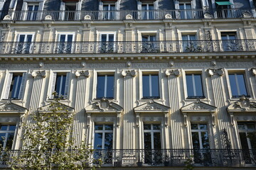 Fototapeta premium Immeuble parisien, France