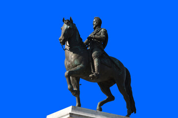 Fototapeta na wymiar Statue équestre du roi Henri IV