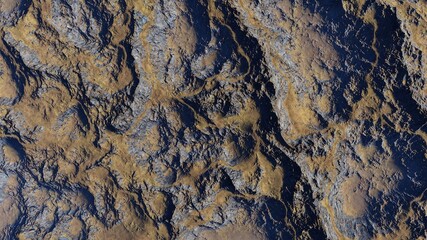 abstract aerial view, abstract cosmic texture, top view of alien planet, texture of the exo planet, abstract texture 3d render