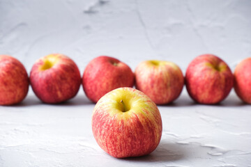 Fresh Apple with white background
