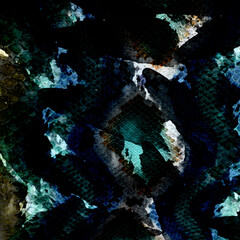 abstract pattern design made with vibrant colors