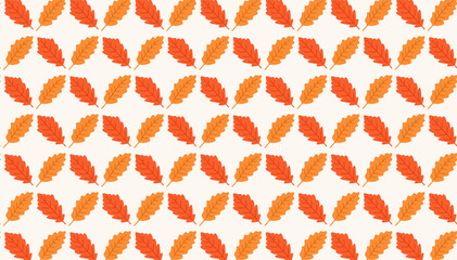 Autumn fall leaves pattern background design for texture printing wallpaper vector .Leaf seamless pattern background design for textile women cloth design