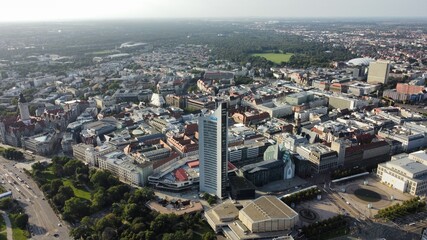 Luftaufnahme Leipzig