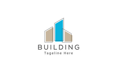 Logo template real estate, apartment, condo, house, rental, business. brand, branding, logotype, company, corporate, identity - Real estate logo design