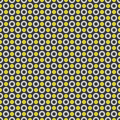 Naklejka premium Colorful seamless geometric pattern design. Modern art. Abstract background.