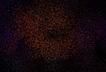 Dark Red vector background with stright stripes.