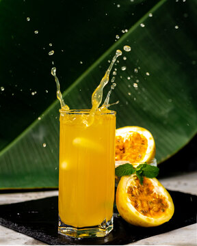 Splash of Passionfruit Juice