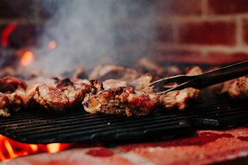 Meat on the Barbecue