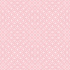 White and pink circle pattern line, seamless background. The seamless geometric pattern of circles. Wrapping paper.
