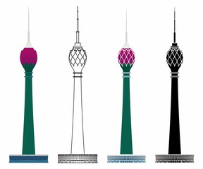 Famous Tower in Colombo, SriLanka