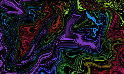 Abstract colorful liquid gradient background