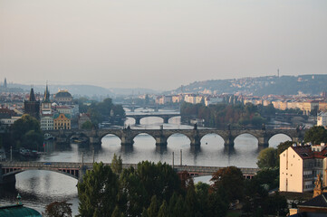 Fototapeta na wymiar charles bridge city of prague czech republic