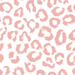 Animal skin leopard seamless pattern. cheetah, Jaguar, panther, leopard fur.