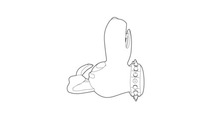 Cartoon Dog Illustration