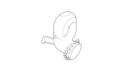 Cartoon Dog Illustration