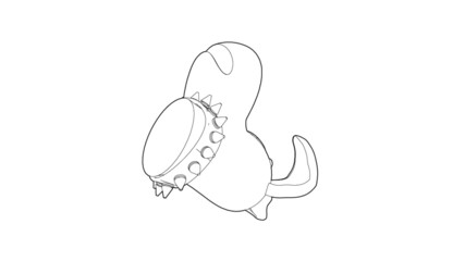 Cartoon Dog Illustration