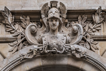 Musee des Beaux-Arts or Fine Arts Museum of Nantes (established in 1801) located in center of Nantes city. Nantes, Loire Atlantique, France.