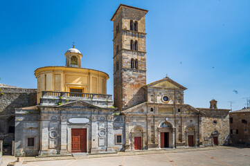 Basilica of Santa Cristina in Bolsena - obrazy, fototapety, plakaty