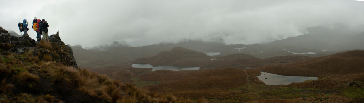 Cajas National Park Panoramic