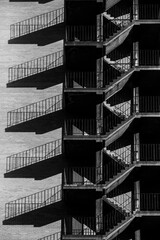 Fire Escape stair case