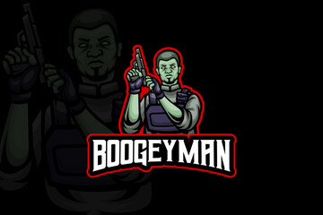 The Boogeyman - Esport Logo Template