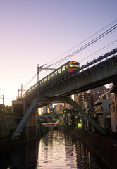 Obraz premium 神田川鉄橋