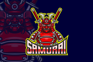 Samurai - Esport Logo Template