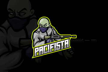 Pacifista - Esport Logo Template