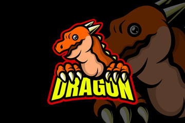 Little Dragon - Esport Logo Template