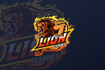 Lion - Esport Logo Template