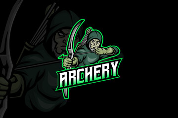 Archery - Esport Logo Template