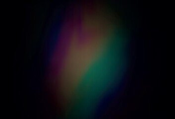 Dark Gray vector abstract blurred layout.