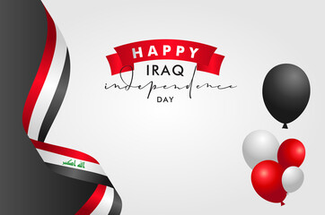 Iraq Independence Day Design Background For Greeting Moment