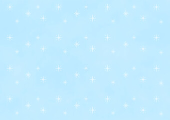 背景　キラキラ２　水色