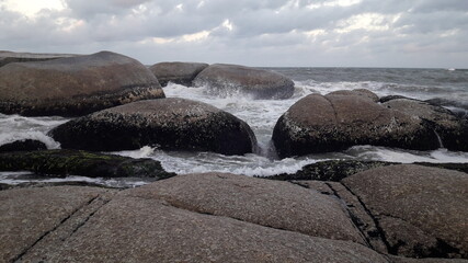 rocks on the beach