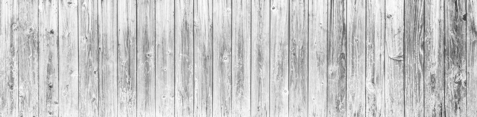 Panorama of white wooden textured backgrounds for design.